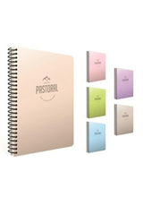 A4 160 Yp Spiral Lined Plastic Cover Notebook