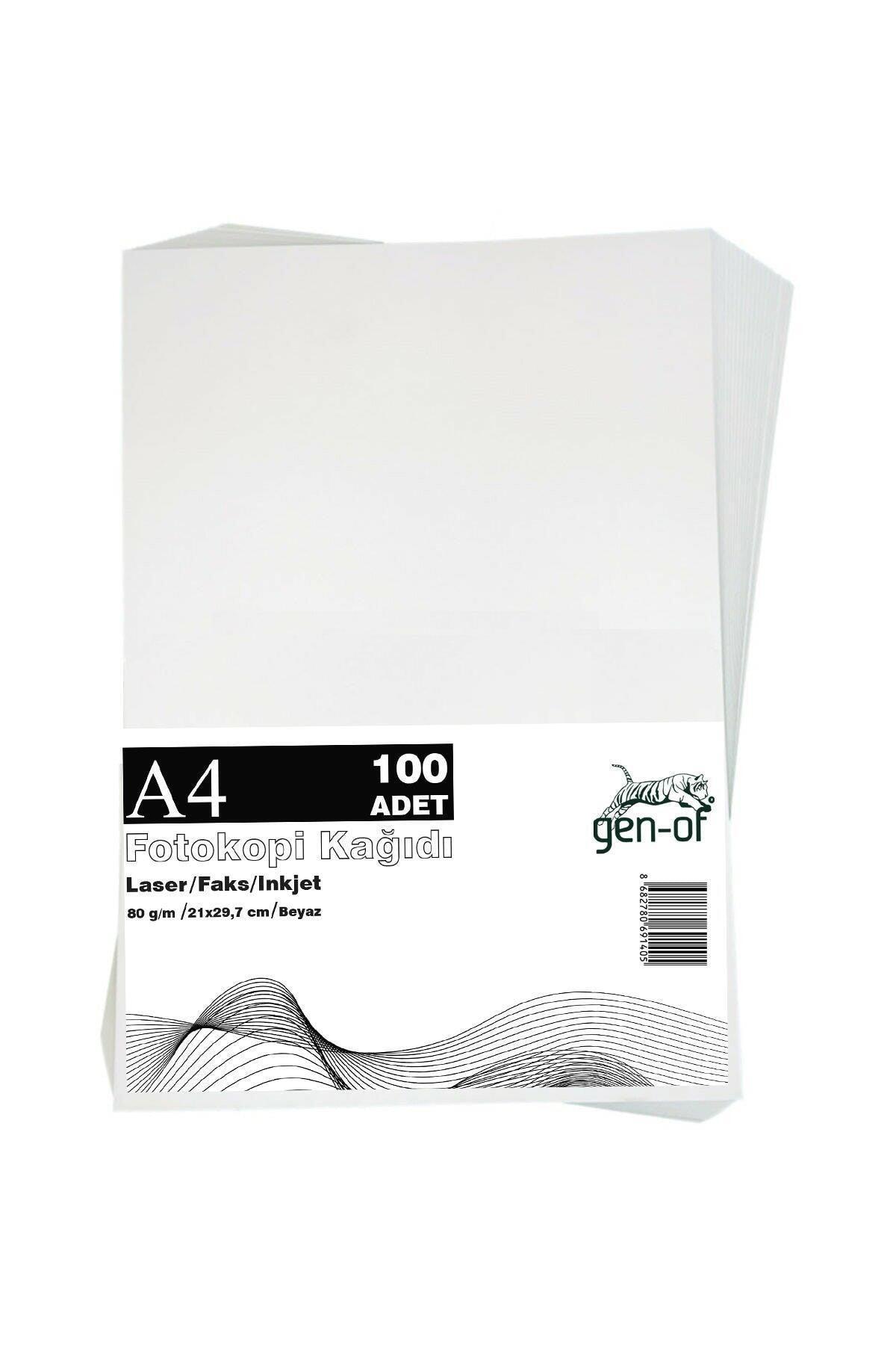 A4 80 G/m² 100 Pcs. White Copy Paper (1