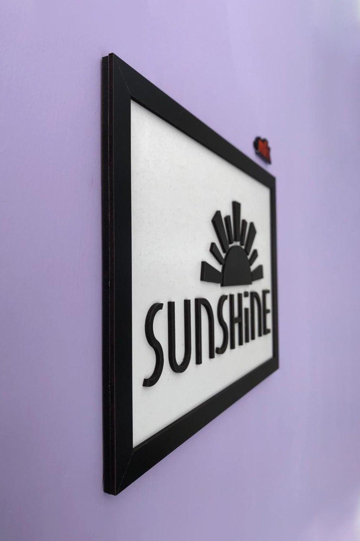 A4 Size 3d Decorative Wall Painting Sunshine - Swordslife