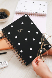 A5 15x21 Cm Spiral Dotted Undated Note