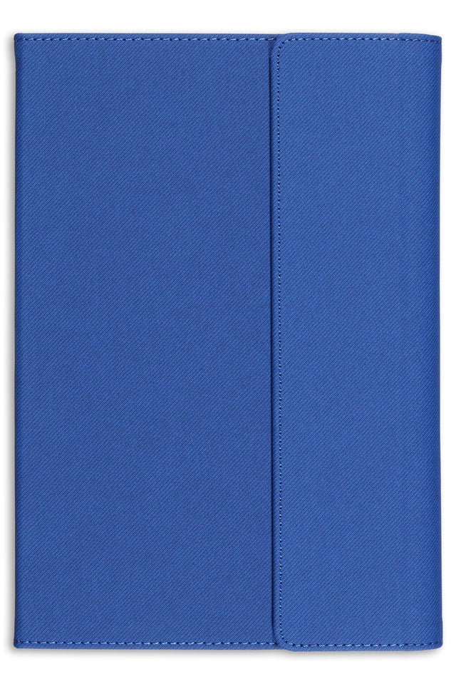 A5 15x22 Magnetic Cover Notebook Lined Blue