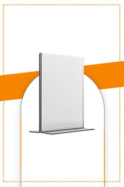 A5 T Type Vertical Table Top 2.8 Mm Transparent