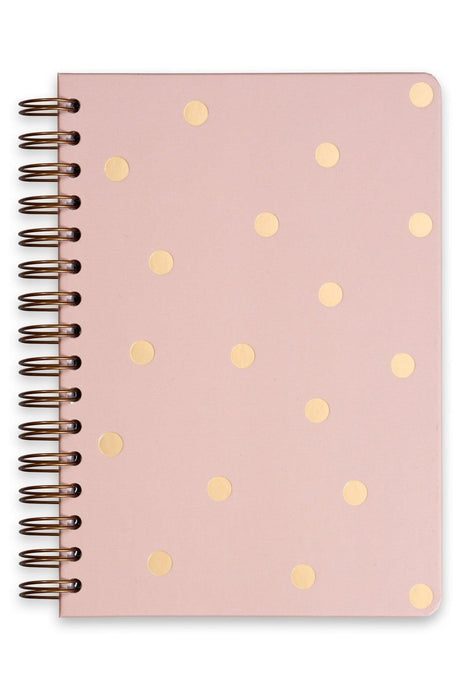 A5 Timeless Planner Agenda Polka Dot Pink