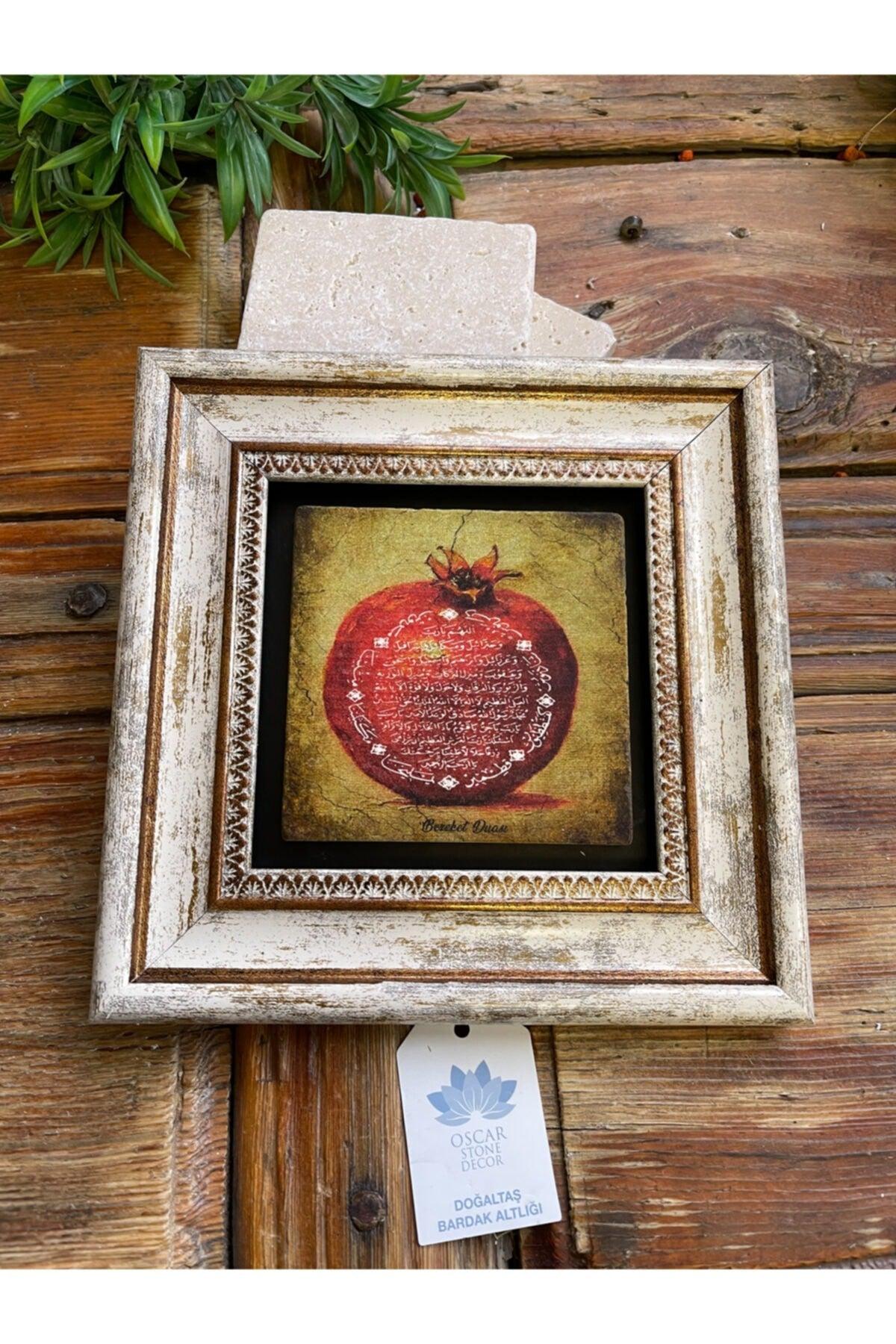 Prayer of Fertility Framed Stone Wall Decor 20x20 Cm-wall Decor - Swordslife