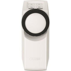 Wireless smart door lock driver with Bluetooth control, white