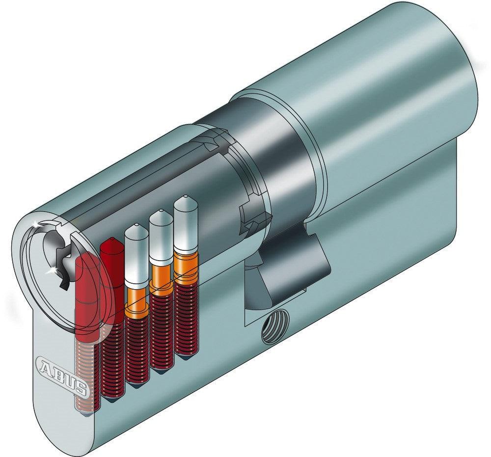 ABUS standard locking cylinder HPZ A93 VS 10-60 - Swordslife