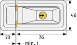 ABUS / Window lock / 3010 / white / GL AL0089 - Swordslife