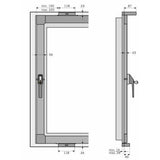 ABUS / Window tilt guard / FKS208 / white / GL AL0125 - Swordslife