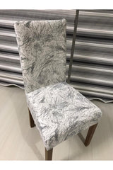 light gray 6-seat chair cover - Swordslife