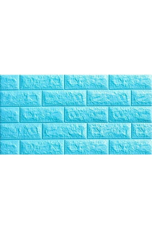 Light Blue 70x38 Cm 0,26 M2 Kids Room Wallpaper Panel Nw05 - Swordslife