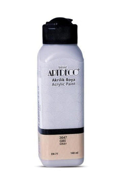 140 ml Gray Acrylic Paint Tube for Art and Decorative Projects