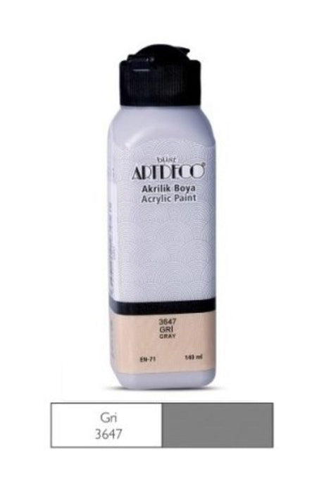 Acrylic Paint 140 ml Gray