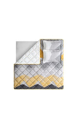 Aden Double Bedding Set - Gray - Swordslife