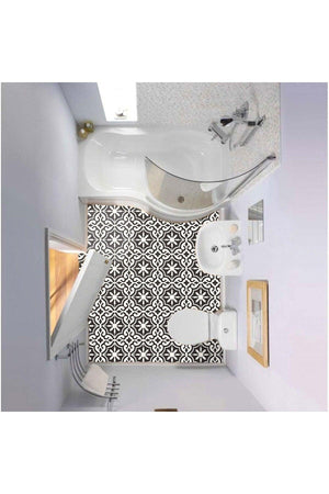 Adhesive Foil 65cm×200cm Glossy - Countertop Bathroom Floor Covering - Swordslife
