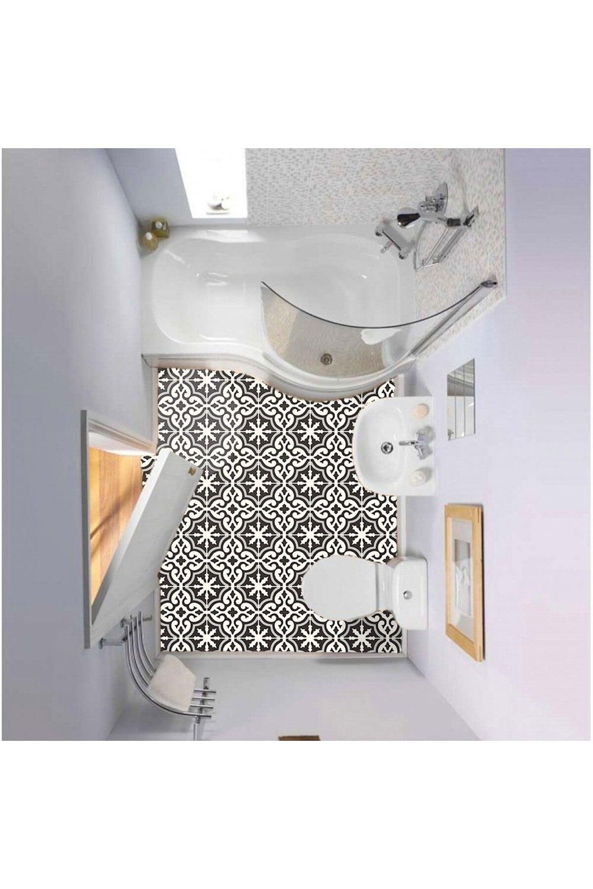 Adhesive Foil 65cm×200cm Glossy - Countertop Bathroom Floor Covering - Swordslife