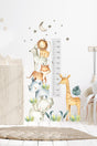 Adventurous Animals Height Meter Wall Sticker