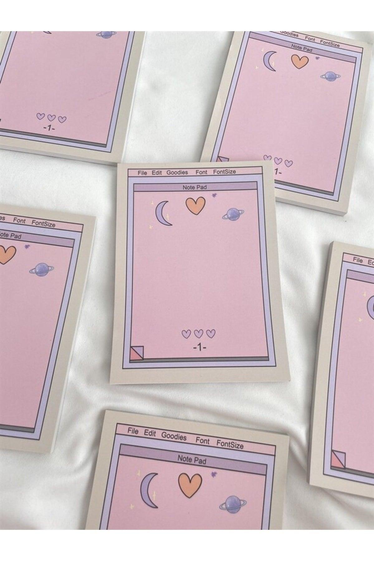 Aesthetic Digital Note Pad To Do List