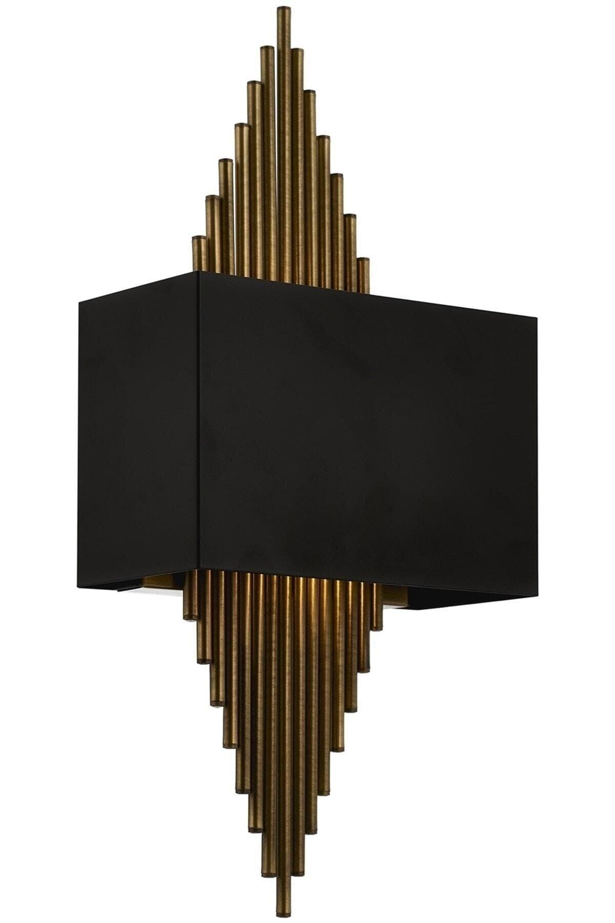 Tumbled Black Luxury Lampshade Sconce - Swordslife