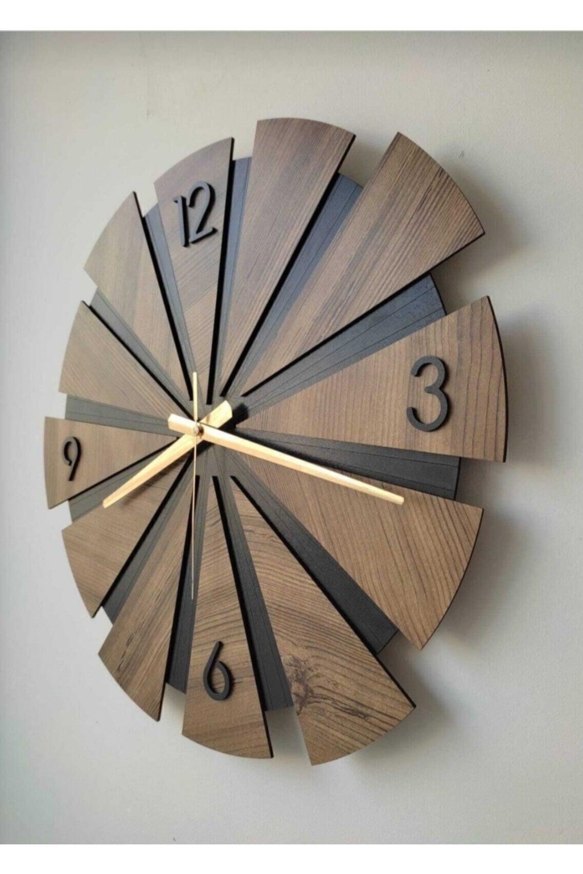 Wood Layer Organic Wall Clock - Swordslife