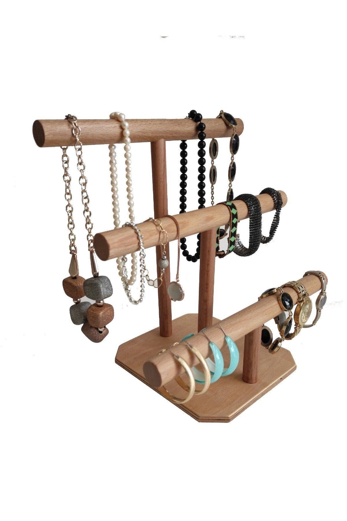 Wooden Jewelry Hanger Jewelry Stand - Swordslife