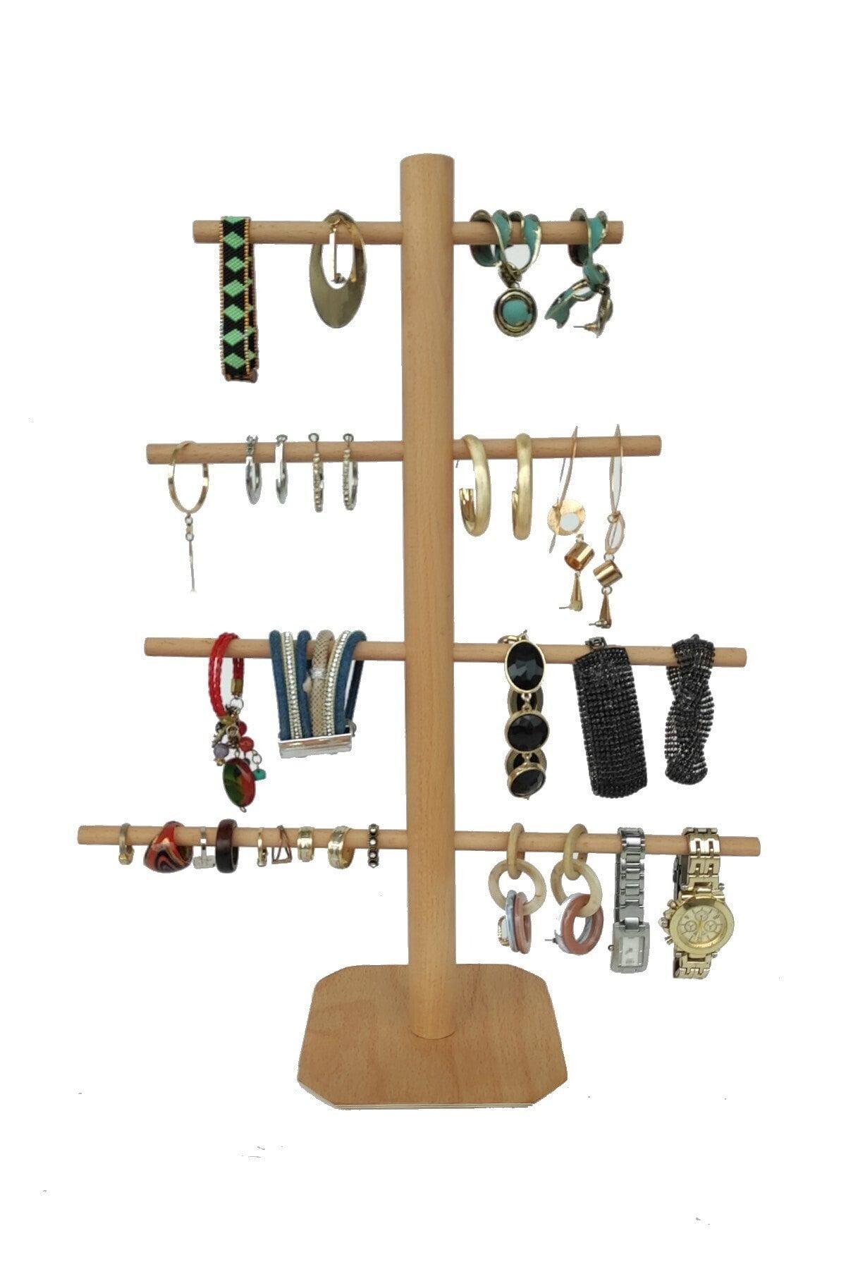 Wooden Jewelry Hanger Jewelry Stand - Swordslife