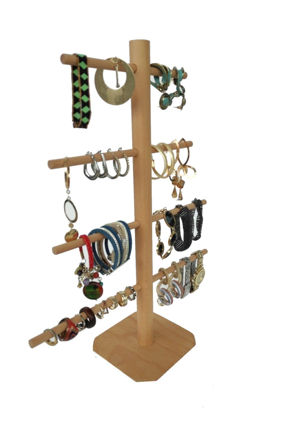 Wooden Jewelry Hanger Jewelry Stand - Swordslife