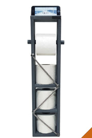 Wooden Wc Paper Holder Toilet Anthracite Toilet Paper Holder Phone Holder Stand - Swordslife