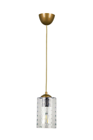 Akgün Single Chandelier Tumbled Clear Acrylic - Swordslife