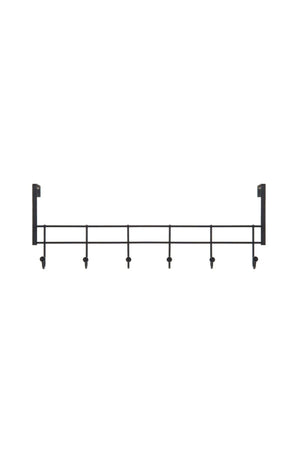Akın Lux Eco 6 Pcs Hanger Behind The Door - Black