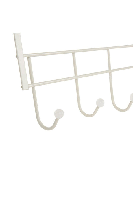 Akın Lux Eco 6 Pcs Hanger Behind The Door - White