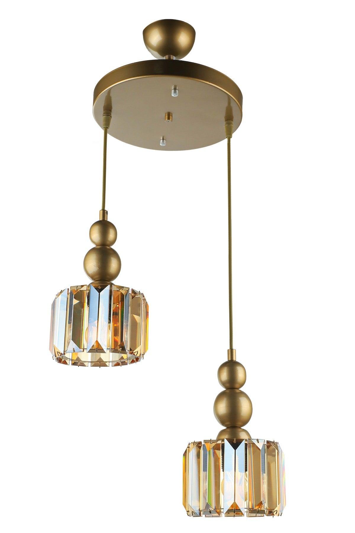 Alaba 2nd Chandelier Tumbled Honey Stone - Swordslife