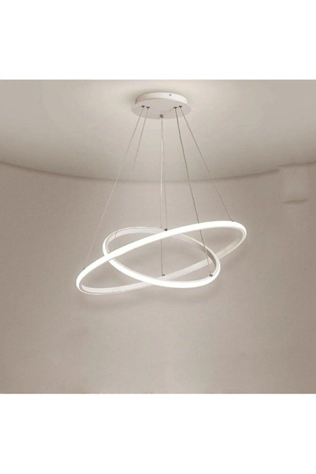 Albert 2 White Daylight Led Chandelier - Swordslife