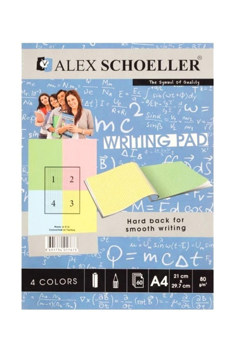Alex Notepad (a4) Square 80 Gram 60 Pcs