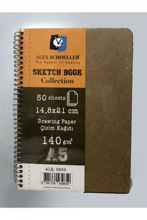 Alex Sketchbook Collection A5 140 Gr 50 Yp