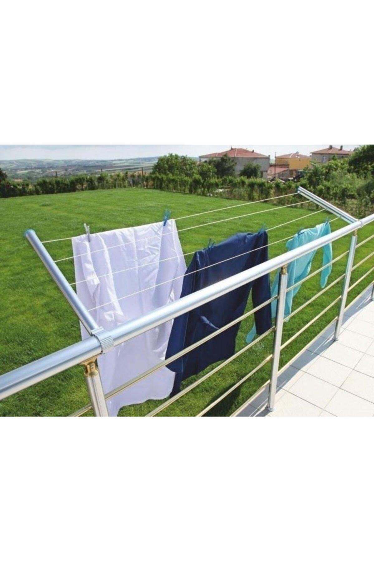 Aluminum Balcony Laundry Dryer Hanger