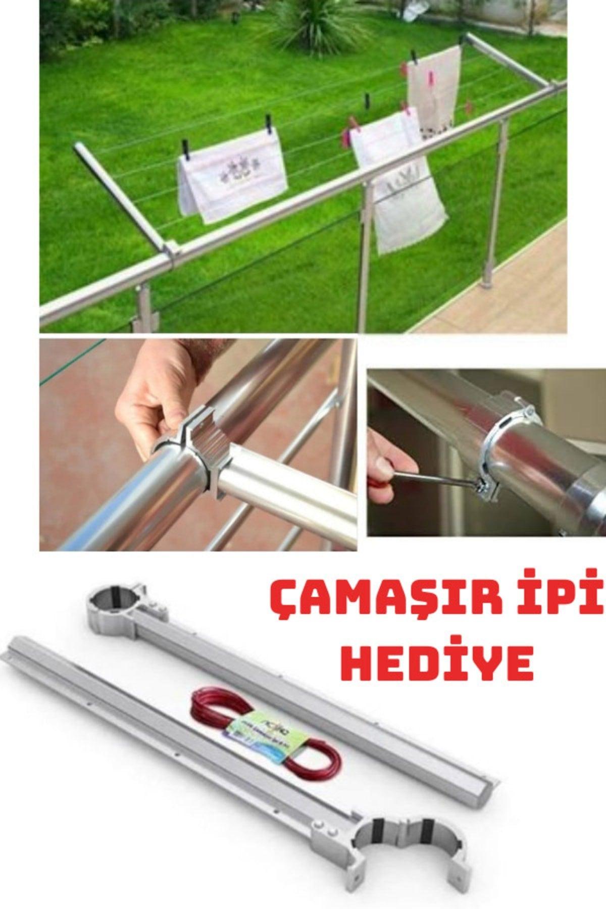 Aluminum Balcony Laundry Hanger Washing Line Gift - Swordslife