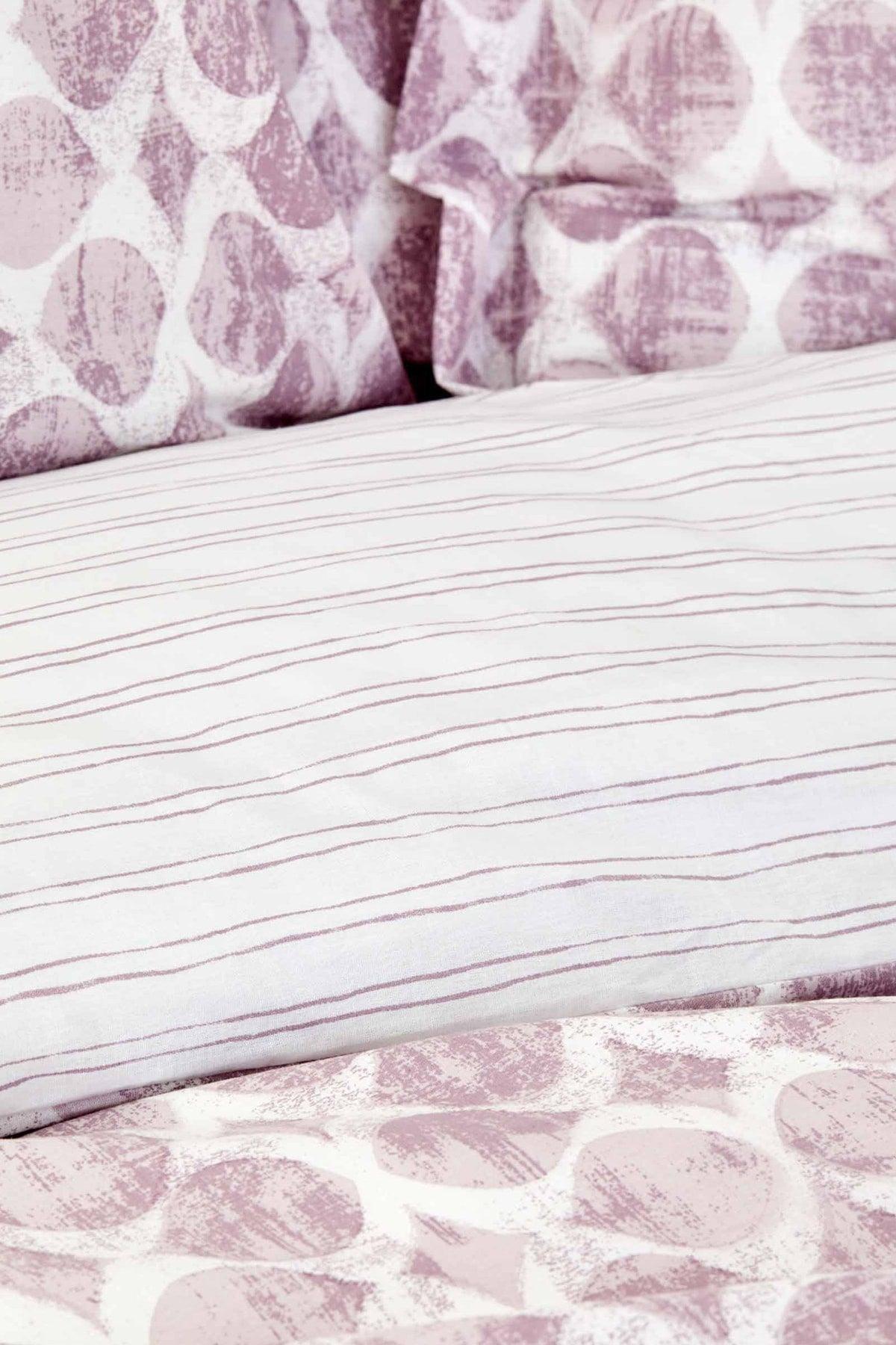 Amanda Plum Cotton Double Duvet Cover Set - Swordslife