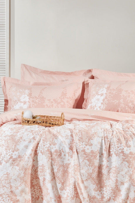 Andressa Ranforce Double Duvet Cover Set - Blush - Swordslife