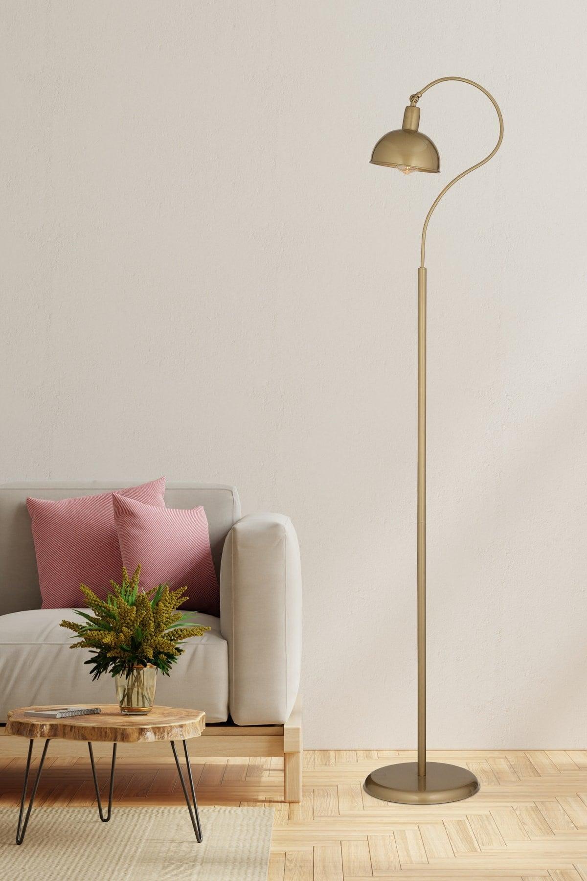 Angora Tumbled Decorative Design Retro Modern Metal Floor Lamp - Swordslife