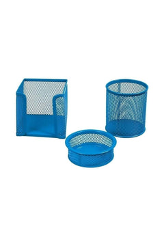 Blue Wire Desktop File Organizer