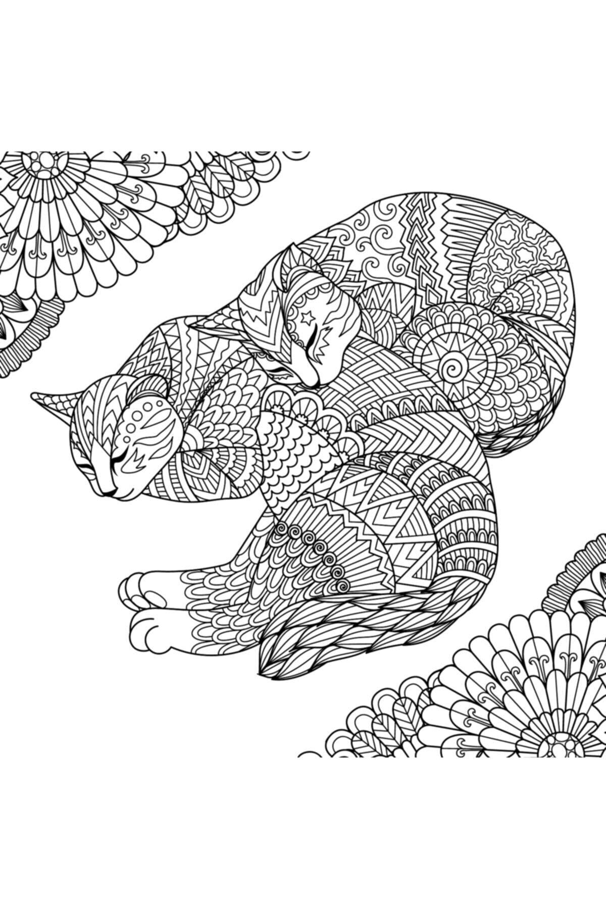 Animals And Patterns Mandala Coloring Book For Adults-2 - Swordslife
