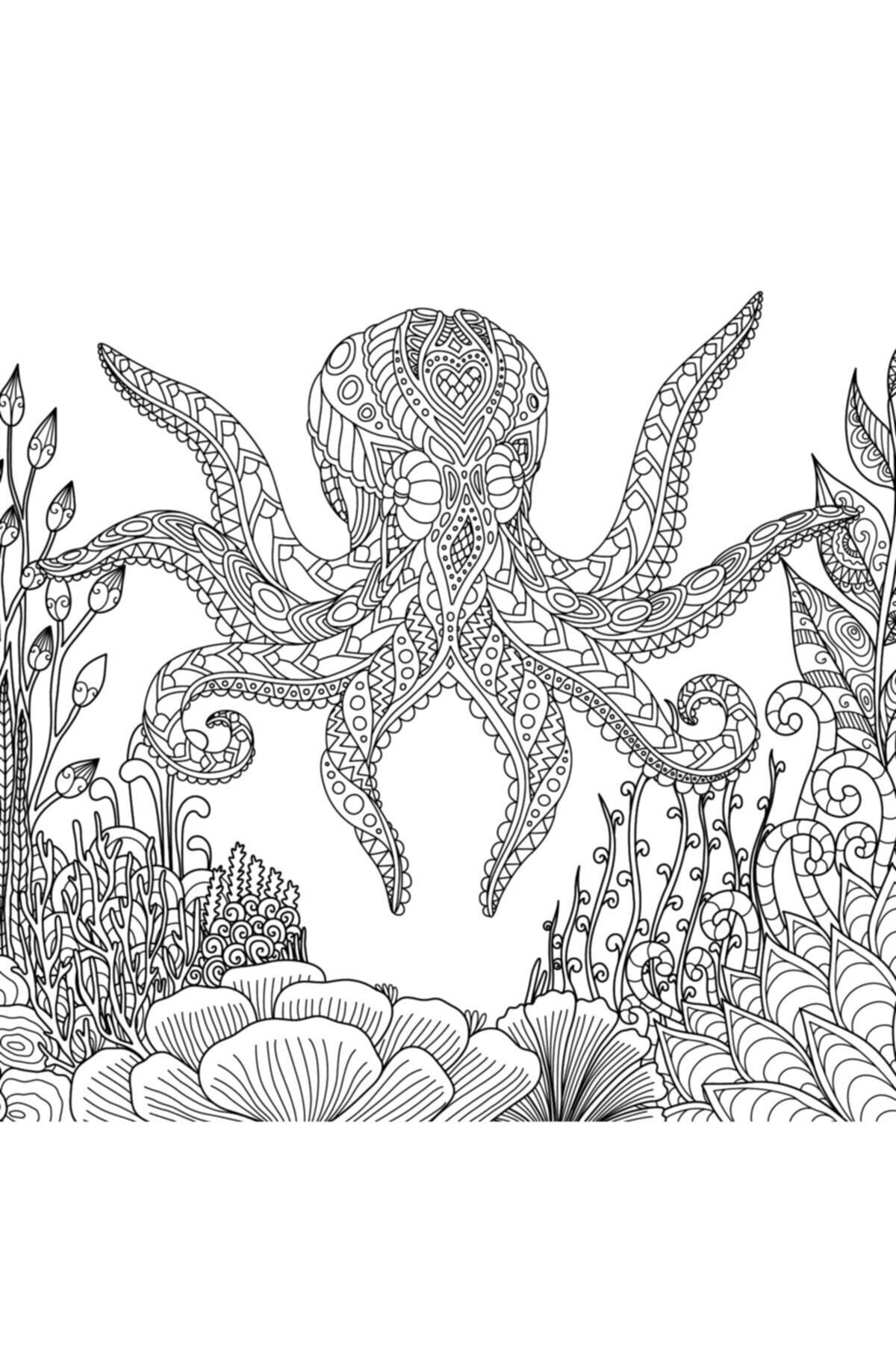 Animals And Patterns Mandala Coloring Book For Adults-2 - Swordslife