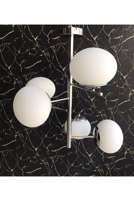 Antelona 5 Li Chrome Color Chandelier - Swordslife
