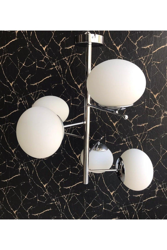 Antelona 5 Li Chrome Color Chandelier - Swordslife