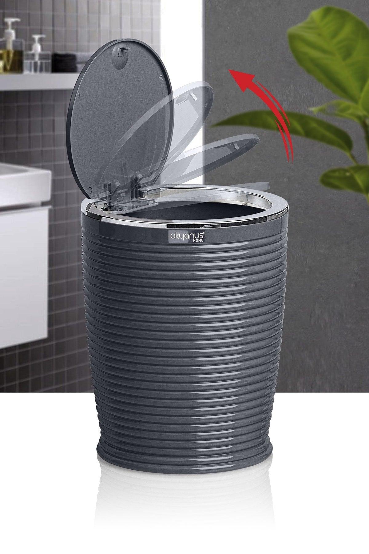 Anthracite Elegans Dustbin - Swordslife