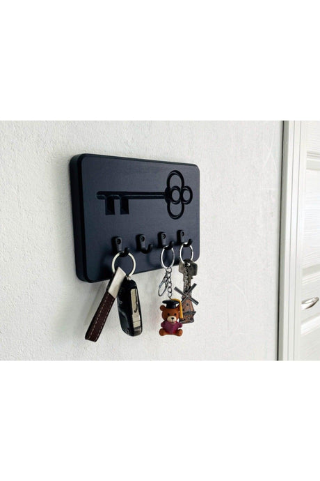 Anthracite Mini Key Holder Hanger Keychain - Swordslife