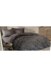 Antico Double Duvet Cover Set Anthracite - Swordslife