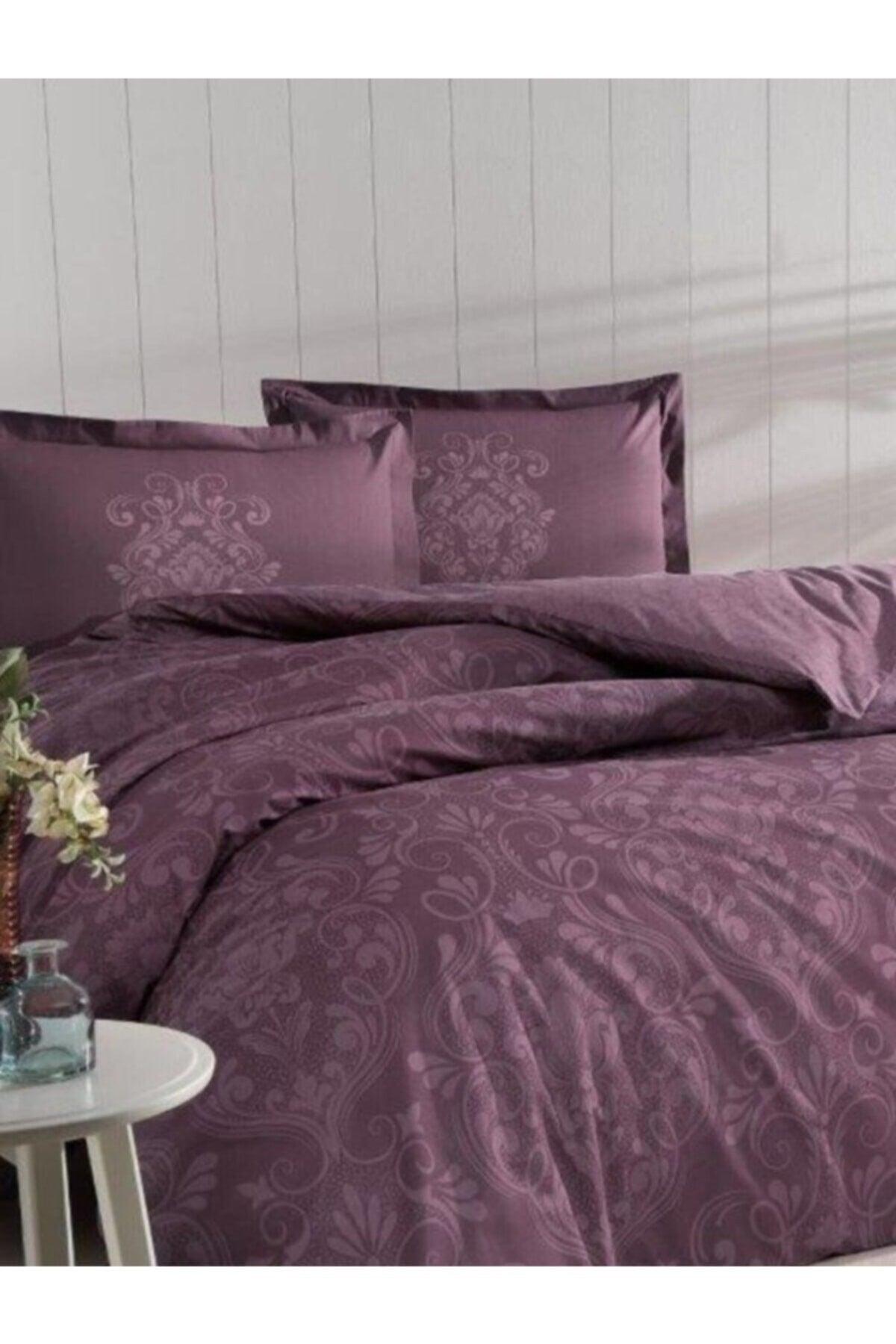 Antico Double Duvet Cover Set Plum - Swordslife