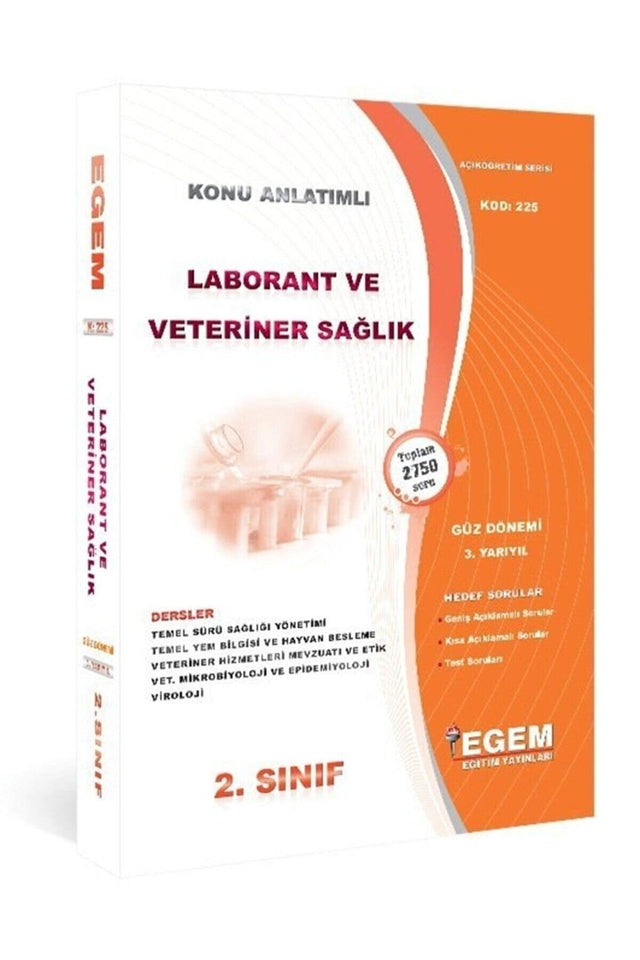 Aöf Laborant and Veterinary Health 2nd Year 3rd Semester Fall Semester - Swordslife