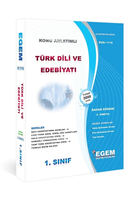 Aöf Turkish Language and Literature 1st Year Fall and Spring Semester Topic and Question Set - Swordslife